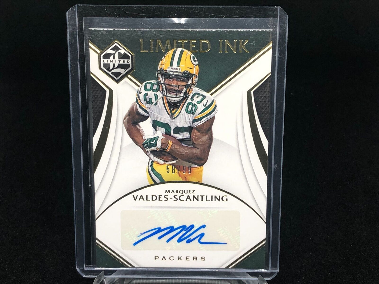 MARQUEZ VALDES SCANTLING 2019 PANINI LIMITED INK AUTO #D 58/99