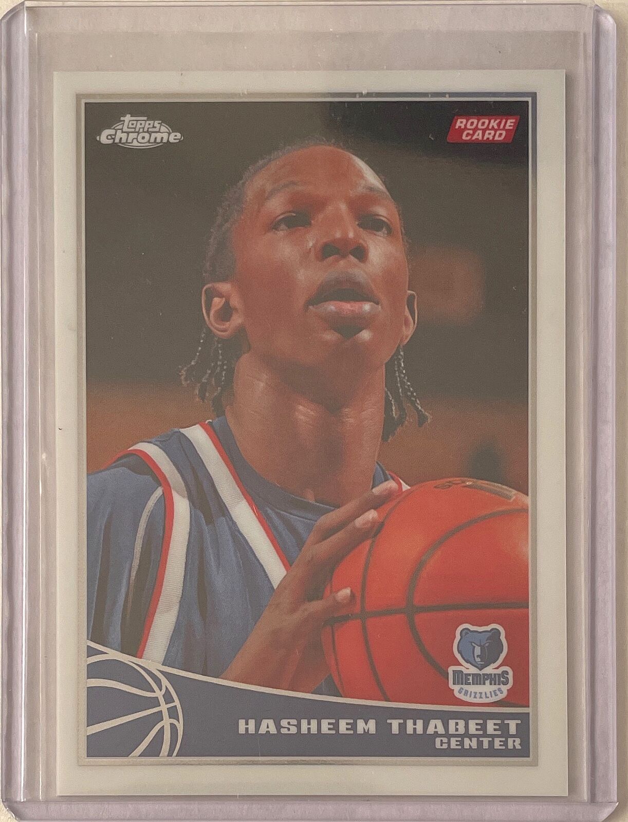 HASHEEM THABEET 2009-10 TOPPS CHROME ROOKIE RC #D /999