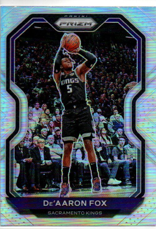 DE'AARON FOX 2020-21 PANINI PRIZM SILVER PRIZMS #13