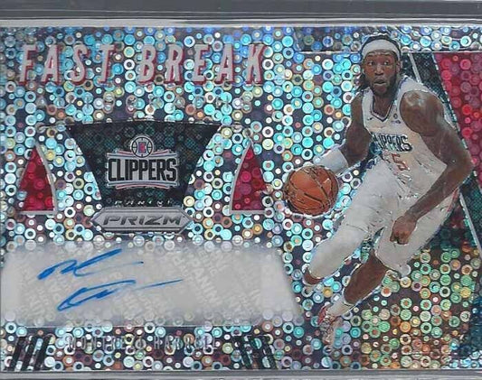MONTREZL HARRELL 2019-20 PANINI PRIZM FAST BREAK SILVER PRIZMS AUTO