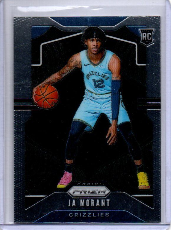 JA MORANT 2019-20 PANINI PRIZM TRUE ROOKIE RC #249