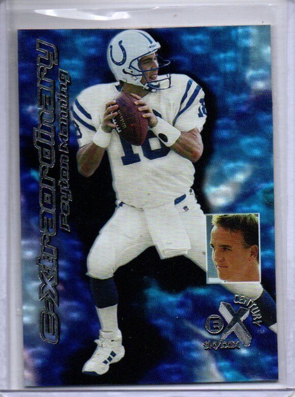 PEYTON MANNING 1999 EX SKYBOX CENTURY EXTRAORDINARY #15