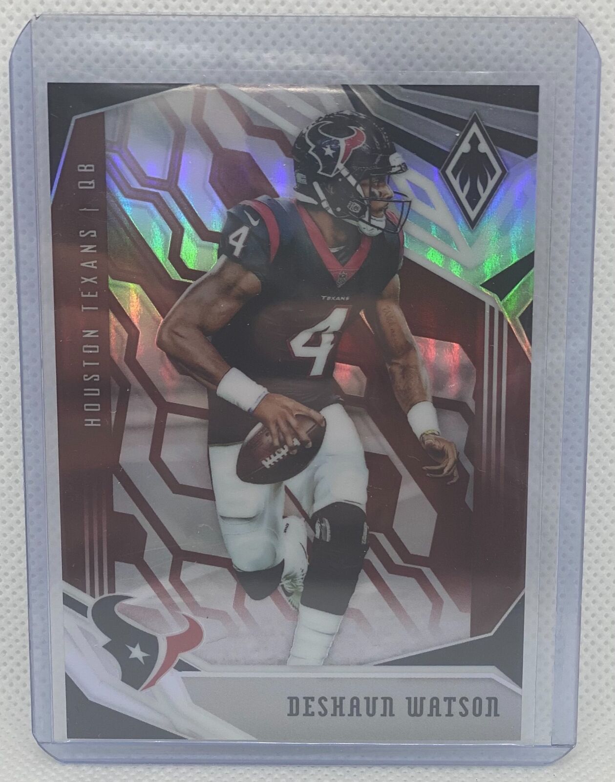 DESHAUN WATSON 2018 PANINI PHOENIX RED PRIZM  #D 135/299