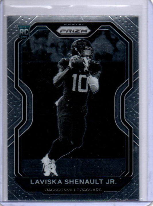 LAVISKA SHENAULT JR. 2020 PANINI PRIZM NEGATIVE PHOTO VARIATION BLACK WHITE RC