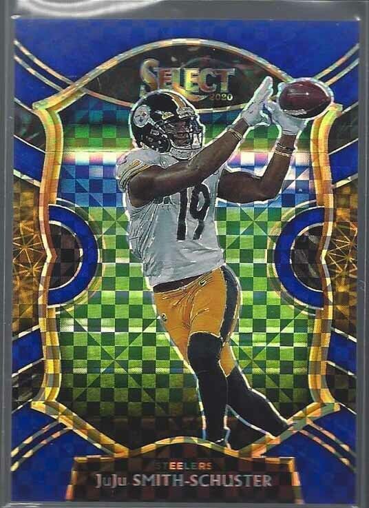 JUJU SMITH SCHUSTER 2020 PANINI SELECT CONCOURSE BLUE PRIZM #D 60/175