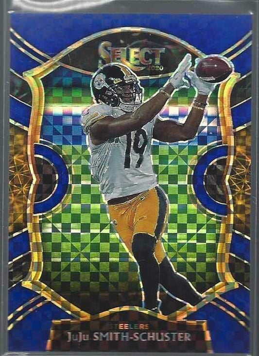 JUJU SMITH SCHUSTER 2020 PANINI SELECT CONCOURSE BLUE PRIZM #D 60/175