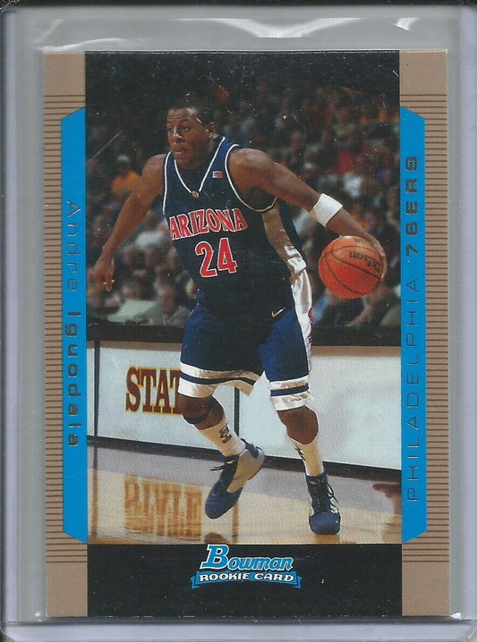 ANDRE IGUODALA 2004-05 BOWMAN GOLD ROOKIE RC #145