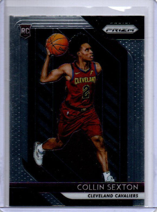 COLLIN SEXTON 2018-19 PANINI PRIZM TRUE ROOKIE RC #170