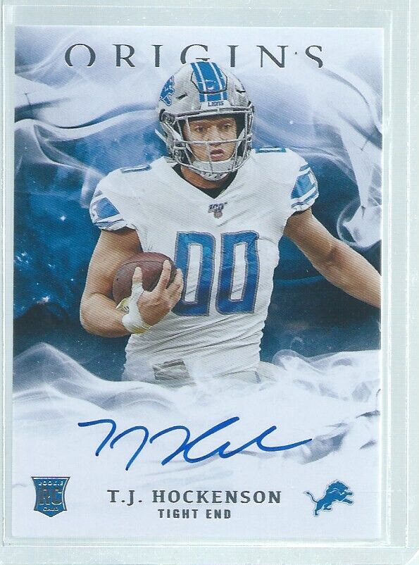 T.J. HOCKENSON 2019 PANINI ORIGINS ON CARD AUTO RC #RA-TJ