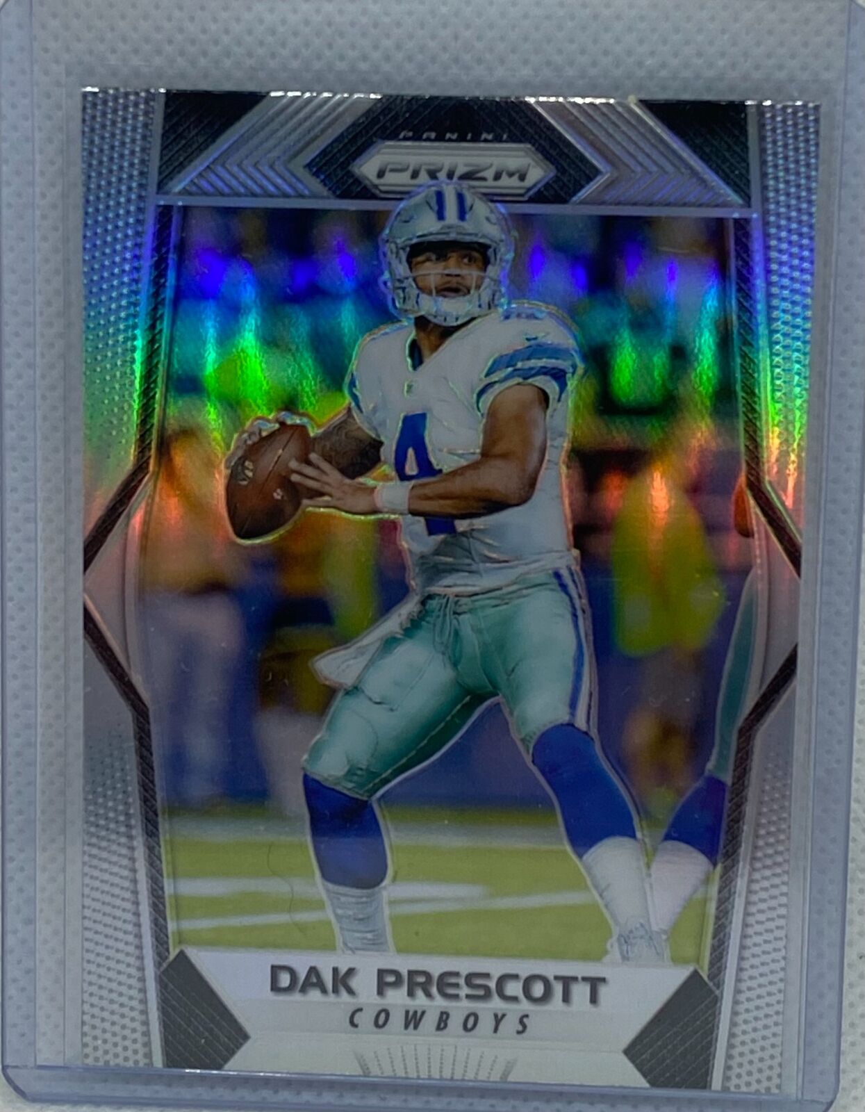 DAK PRESCOTT 2017 PANINI PRIZM SILVER PRIZM #67