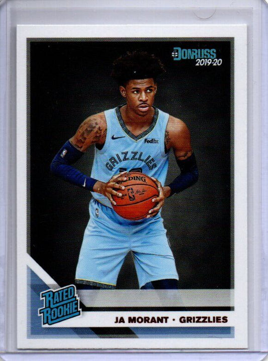JA MORANT 2019-20 PANINI DONRUSS TRUE ROOKIE RC #202