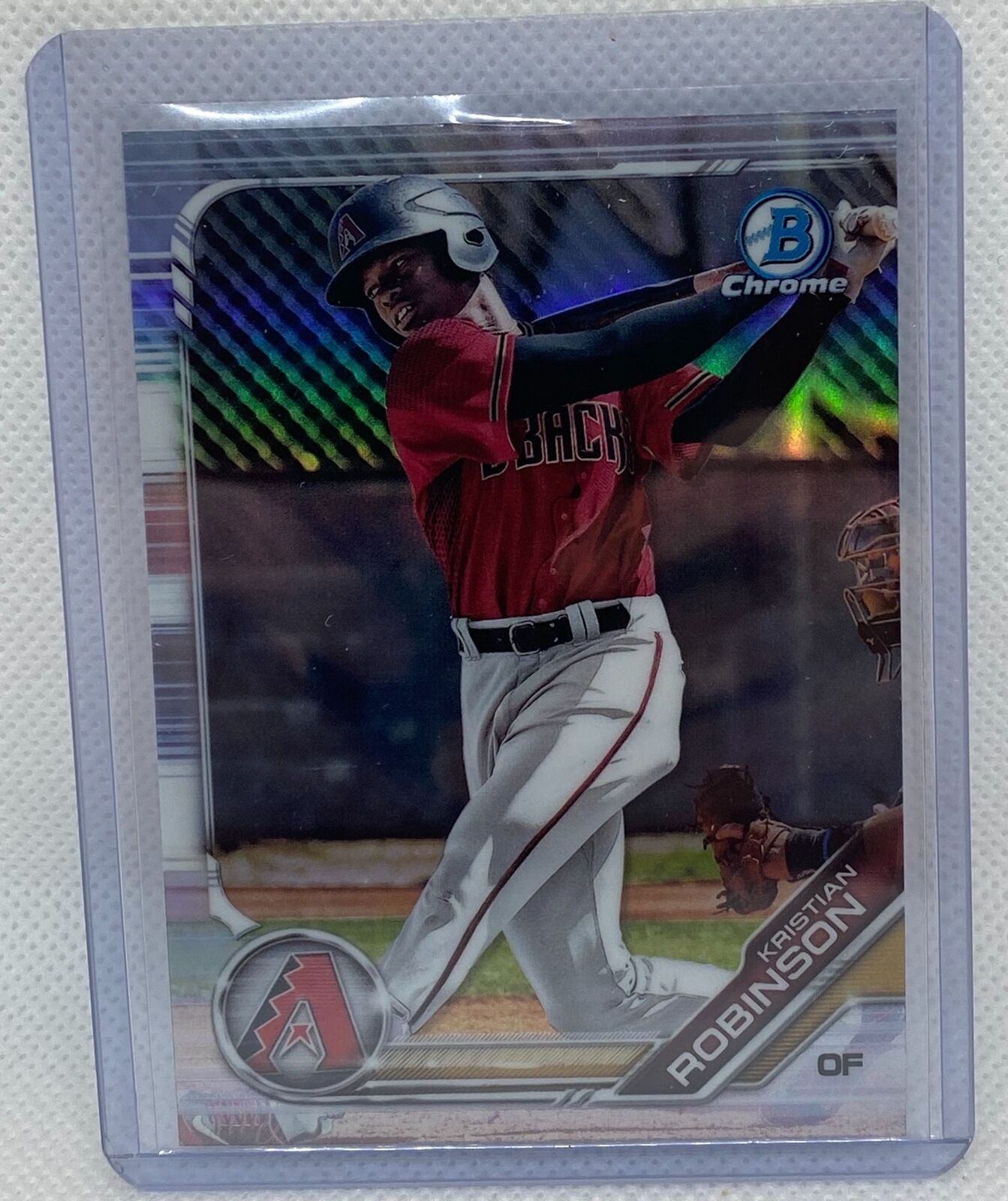 KRISTIAN ROBINSON 2019 TOPPS BOWMAN CHROME PROSPECT REFRACTOR #BDC-20