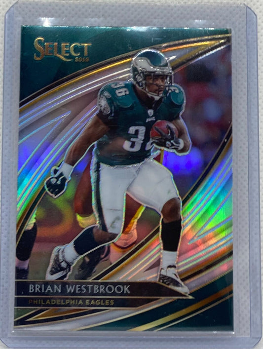 BRIAN WESTBROOK 2019 PANINI SELECT SILVER FIELD LEVEL PRIZM #294