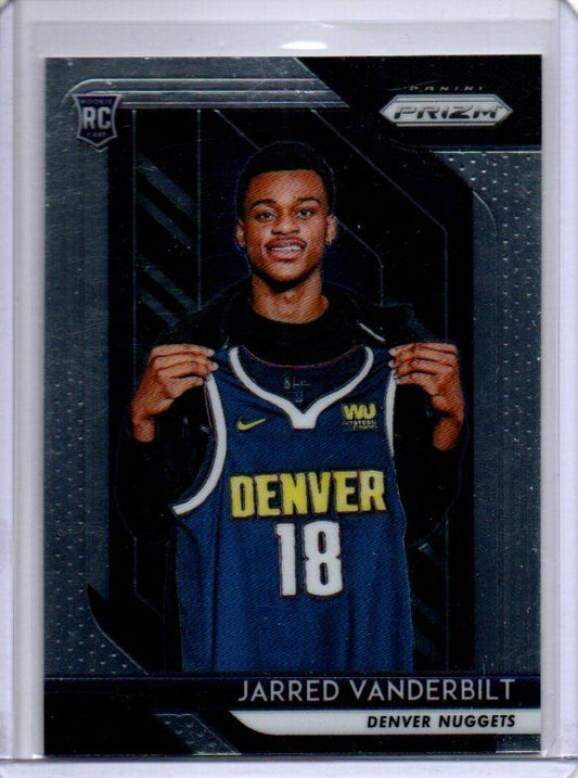JARRED VANDERBILT 2018-19 PANINI PRIZM TRUE ROOKIE RC #42