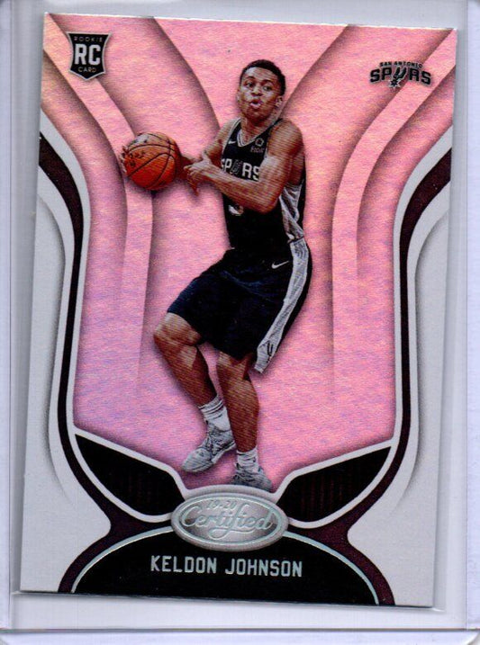 KELDON JOHNSON 2019-20 PANINI CERTIFIED TRUE ROOKIE RC #176