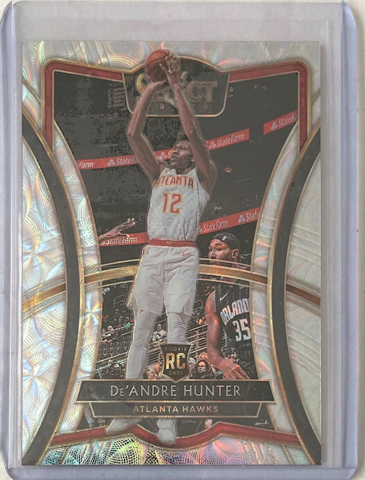 DE'ANDRE HUNTER 2019-20 SELECT PREMIER LEVEL SILVER SCOPE PRIZM ROOKIE RC #136