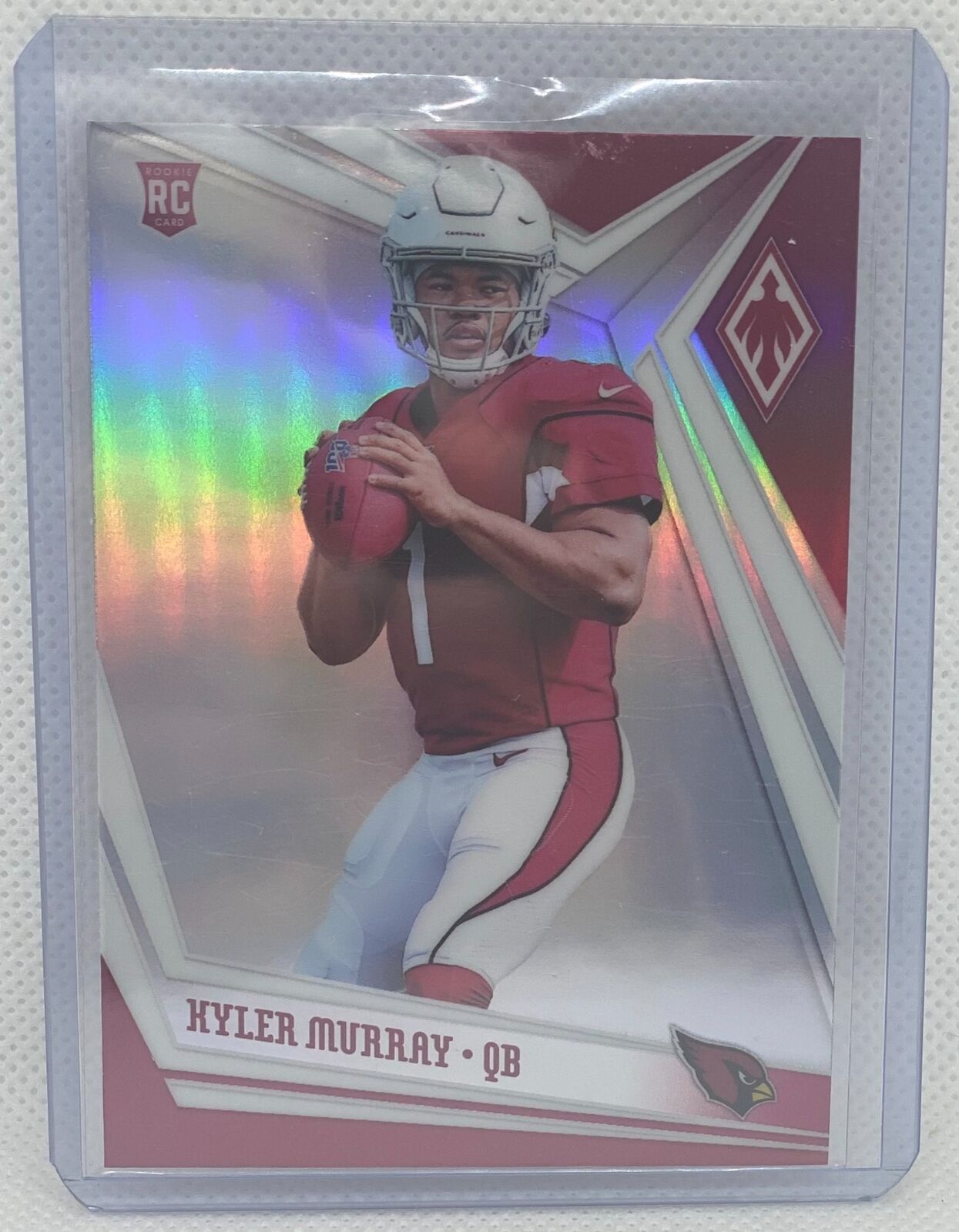 KYLER MURRAY 2019 PANINI PHOENIX SILVER PRIZM ROOKIE RC #101