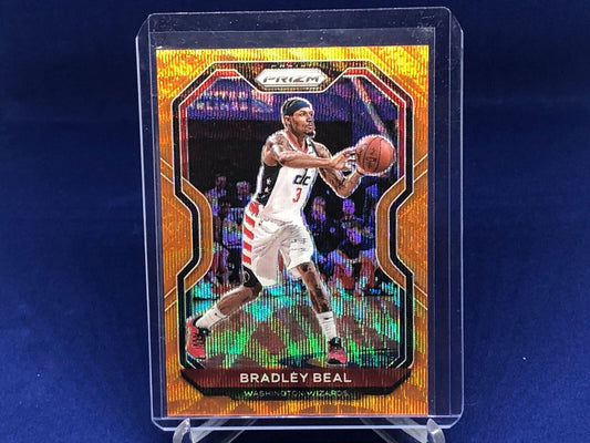 BRADLEY BEAL 2020-21 PANINI PRIZM ORANGE WAVE PRIZMS #D 8/60