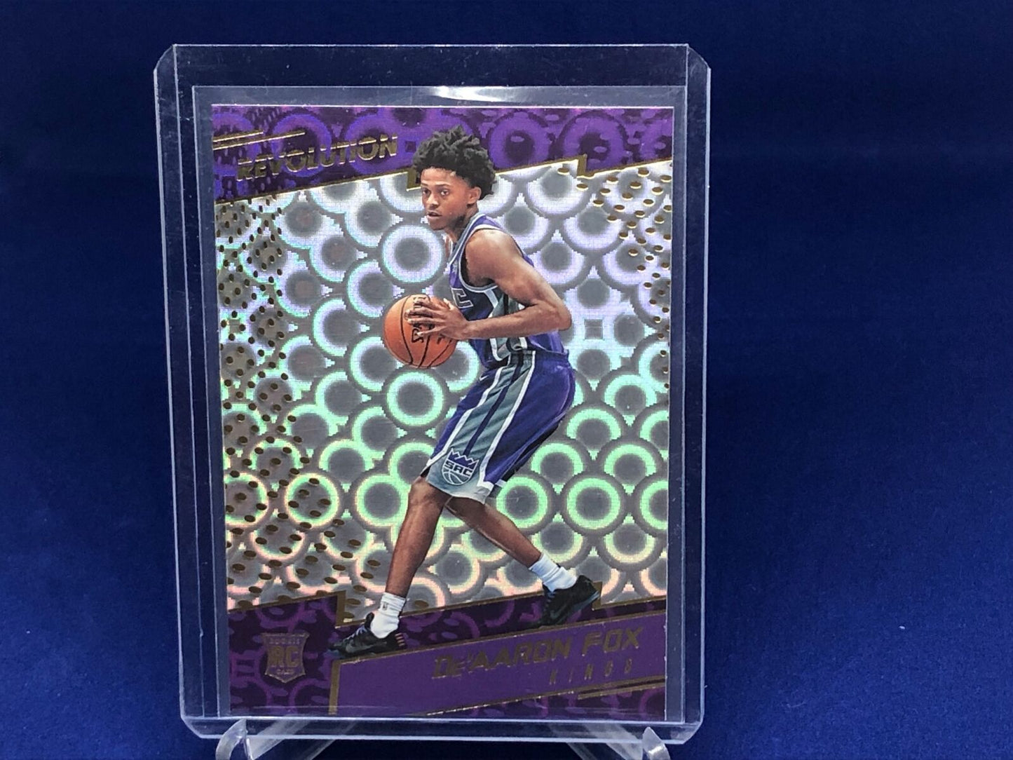 DE'AARON FOX 2017-18 PANINI REVOLUTION GROOVE RC # 141