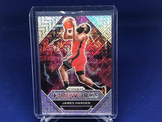 JAMES HARDEN 2020-21 PANINI PRIZM FIREWORKS MOJO PRIZMS #D 19/25