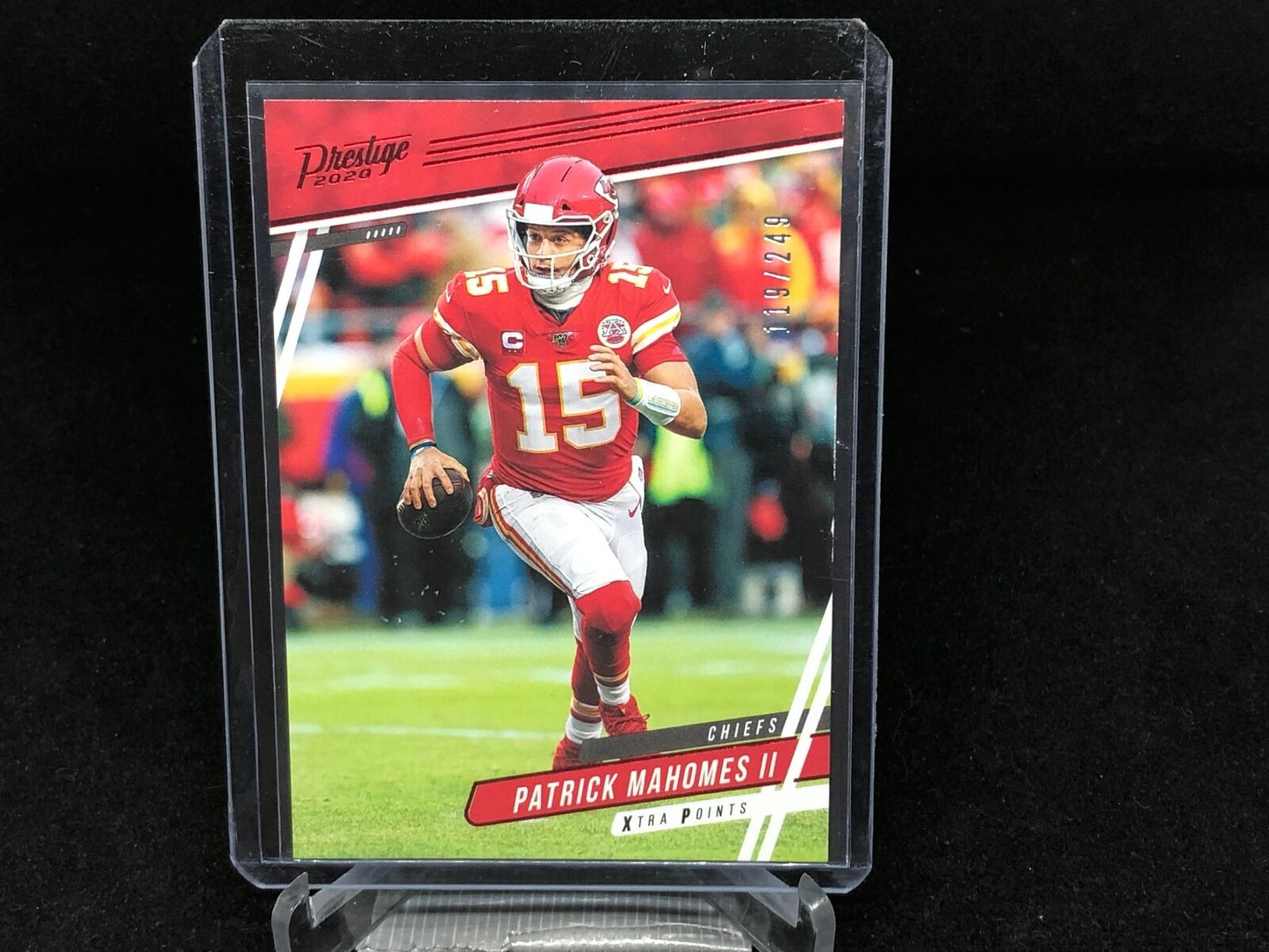 PATRICK MAHOMES II 2020 PANINI PRESTIGE RED XTRA POINTS #D 119/249