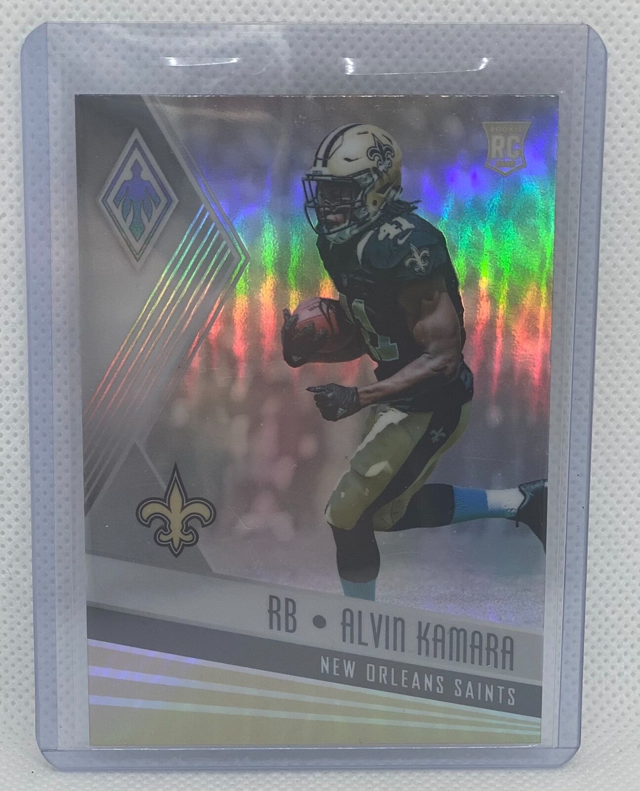 ALVIN KAMARA 2017 PANINI PHOENIX SILVER PRIZM ROOKIE RC # 113