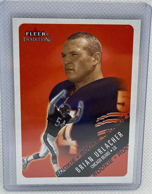 BRIAN URLACHER 2000 FLEER TRADITION TRUE ROOKIE RC #309