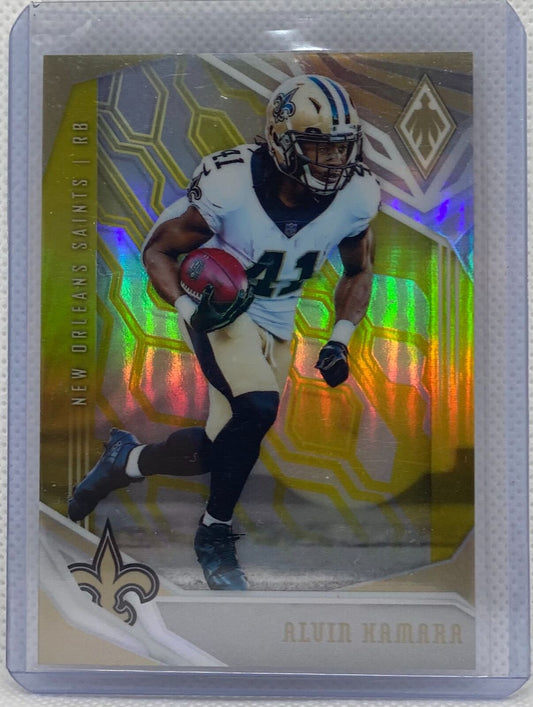ALVIN KAMARA 2018 PANINI PHOENIX YELLOW PRIZM #D 70/75