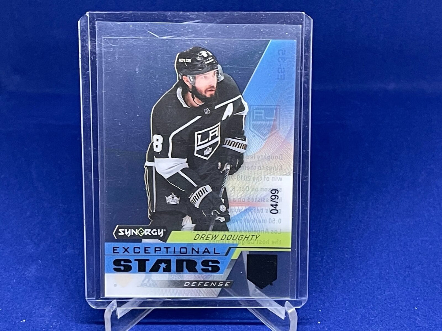 DREW DOUGHTY 2020-21 UPPER DECK SYNERGY EXCEPTIONAL STARS #D 4/99