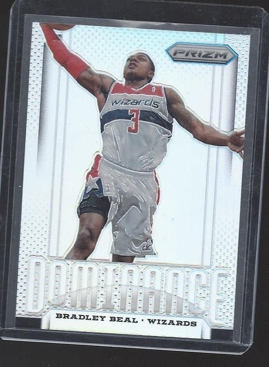 BRADLEY BEAL 2013-14 PANINI PRIZM DOMINANCE SILVER PRIZM ROOKIE RC #18