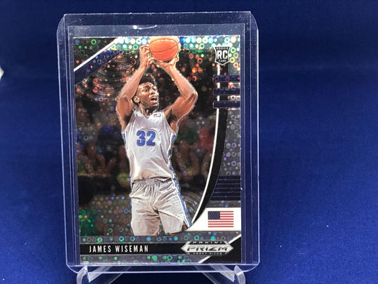 JAMES WISEMAN 2020-21 PANINI PRIZM DRAFT PICKS FASTBREAK PRIZMS RC # 42