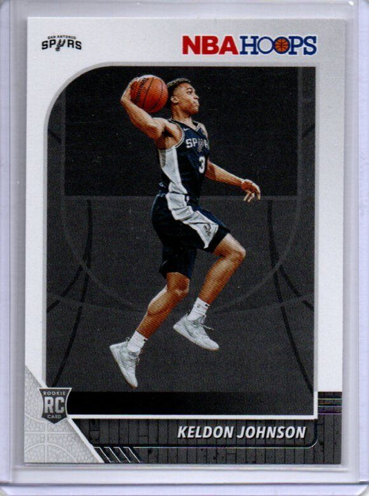 KELDON JOHNSON 2019-20 PANINI NBA HOOPS TRUE ROOKIE RC #224