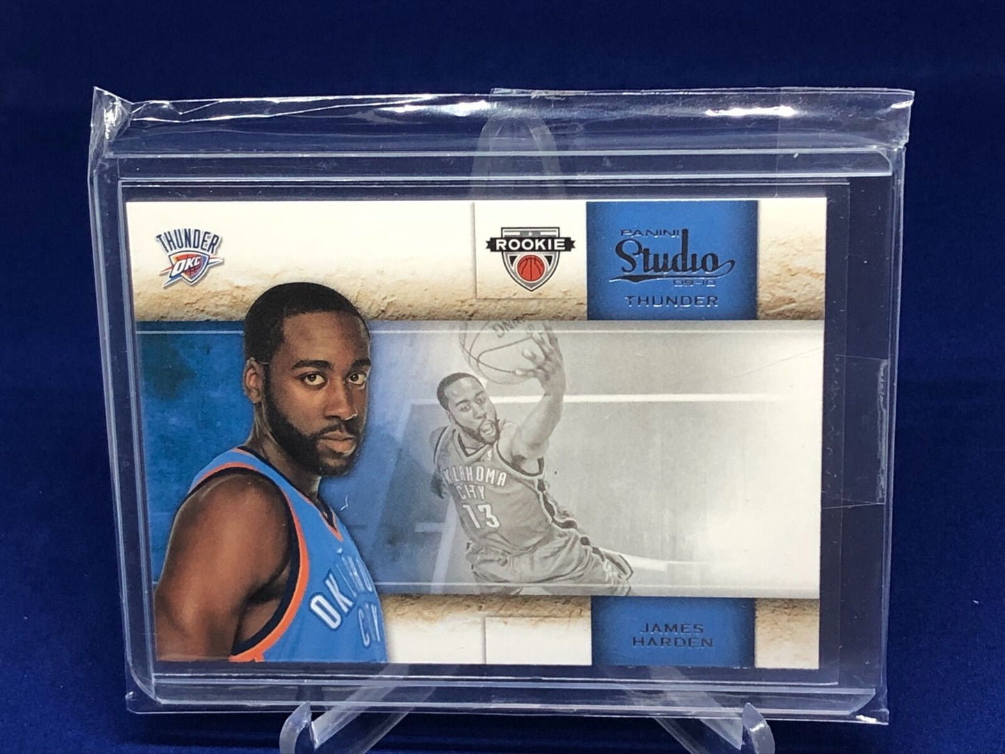 JAMES HARDEN 2009-10 PANINI STUDIO RC # 135