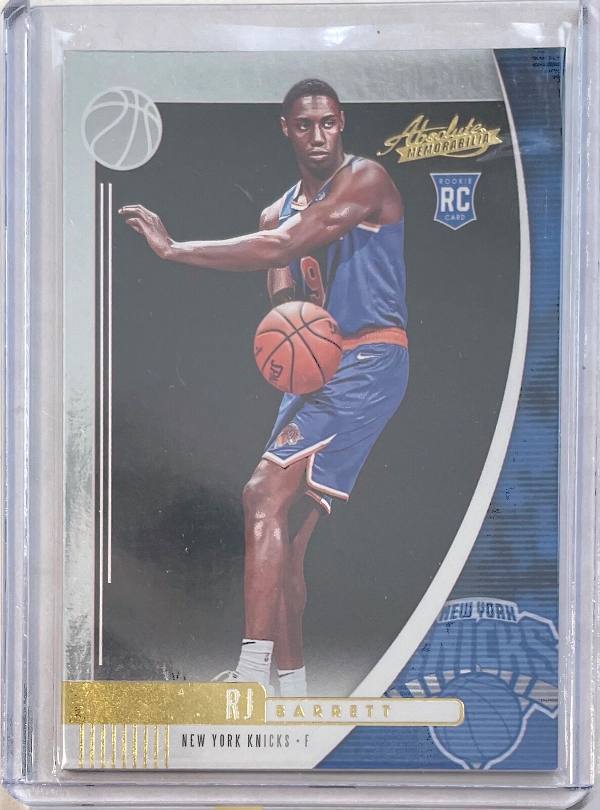 RJ BARRETT 2019-20 PANINI ABSOLUTE MEMORABILIA XRC ROOKIE RC #17
