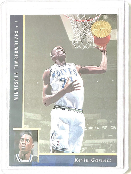 KEVIN GARNETT 1996-97 UPPER DECK SP CHAMPIONSHIP SERIES ROOKIE RC #62