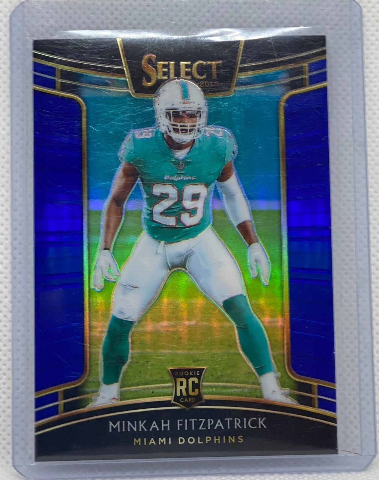 MINKAH FITZPATRICK 2018 PANINI SELECT BLUE PRIZM ROOKIE RC #D 098/175
