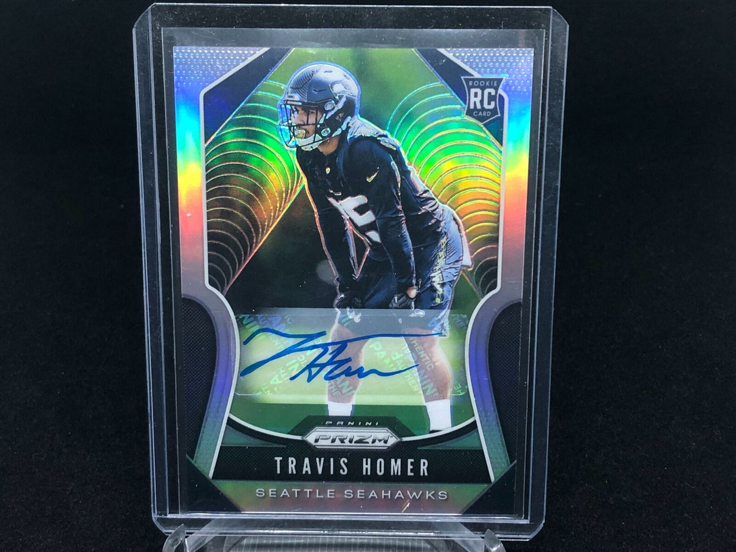TRAVIS HOMER 2019 PANINI PRIZM SILVER PRIZM AUTO RC # 340