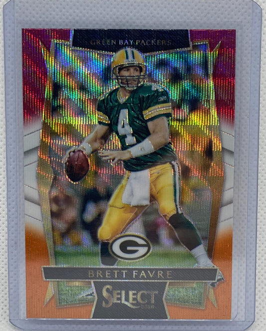 BRETT FAVRE 2016 PANINI SELECT TRI-COLOR PRIZM #68