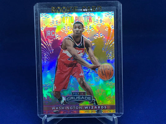 OTTO PORTER 2013-14 PANINI CRUSADE PURPLE YELLOW PRIZM #D 10/49