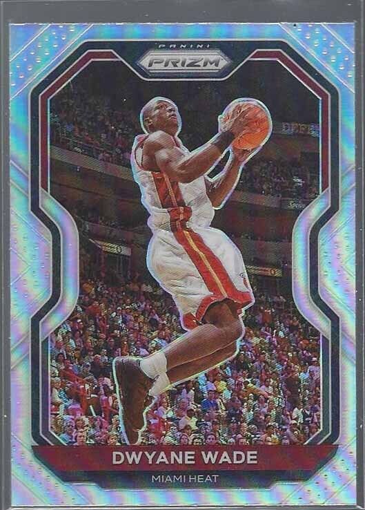 DWYANE WADE 2020-21 PANINI PRIZM SILVER PRIZMS #195