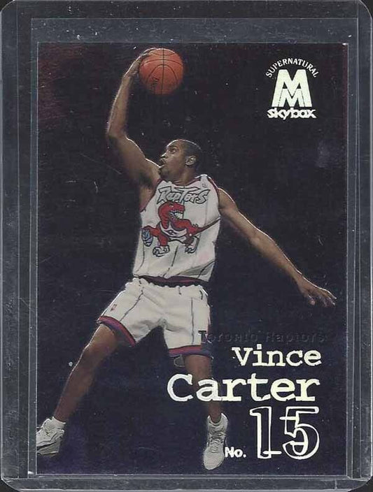 VINCE CARTER 1998-99 SKYBOX MOLTEN METAL SUPERNATURAL ROOKIE RC #134