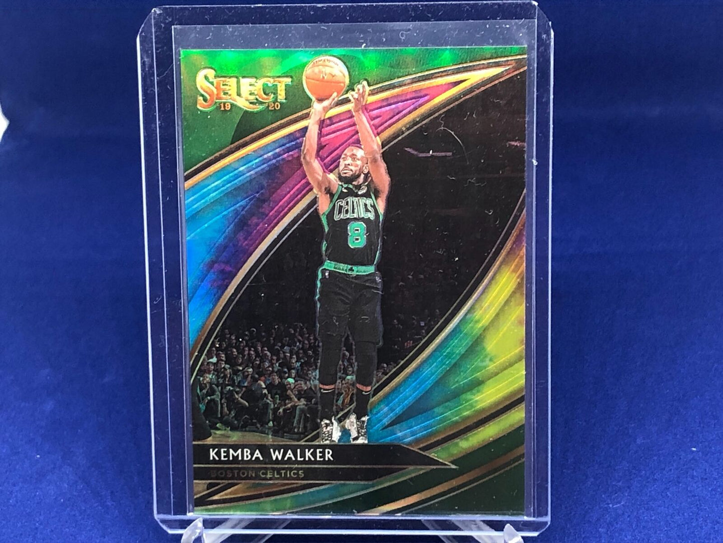 KEMBA WALKER 2019-20 PANINI SELECT COURTSIDE TIE DYE PRIZM #D /25