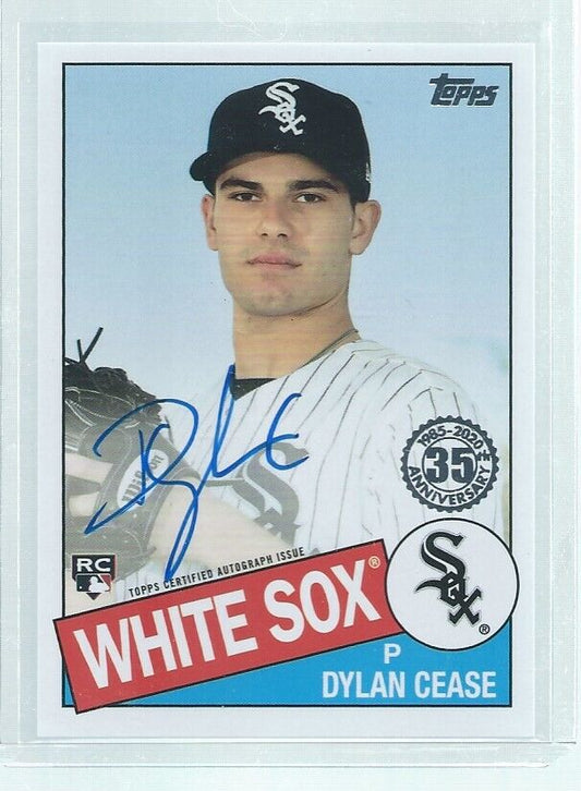 DYLAN CEASE 2020 TOPPS 35TH ANNIVERSARY ON CARD AUTO ROOKIE RC
