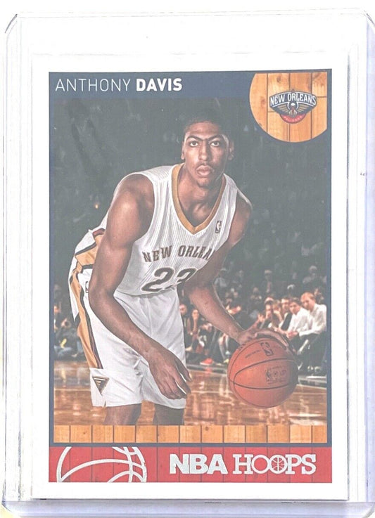 ANTHONY DAVIS 2013-14 PANINI HOOPS RED BACK #157