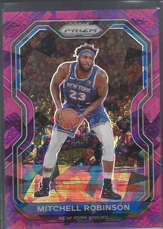 MITCHELL ROBINSON 2020-21 PANINI PRIZM PURPLE ICE PRIZMS #D 24/175