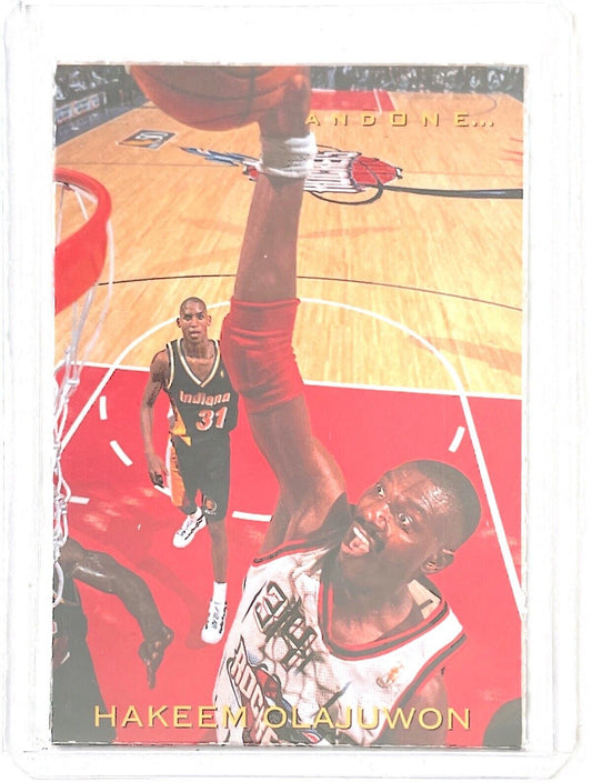 HAKEEM OLAJUWON 1997-98 SKYBOX PREMIUM AND ONE SP #2