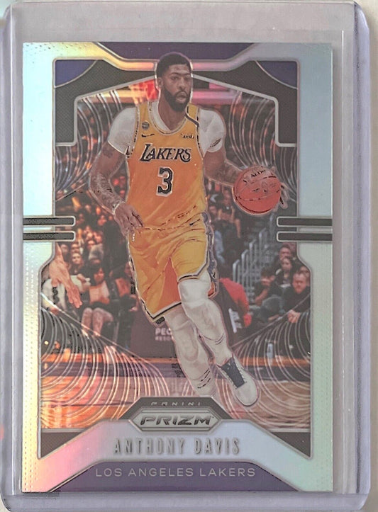 ANTHONY DAVIS 2019-20 PANINI CHRONICLES PRIZM UPDATE SILVER PRIZM #506