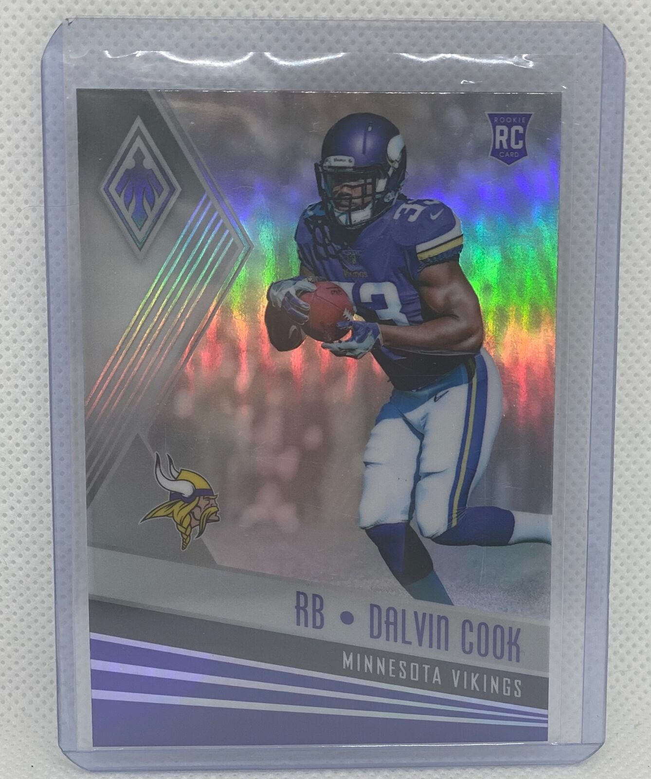 DALVIN COOK 2017 PANINI PHOENIX SILVER PRIZM ROOKIE RC #110