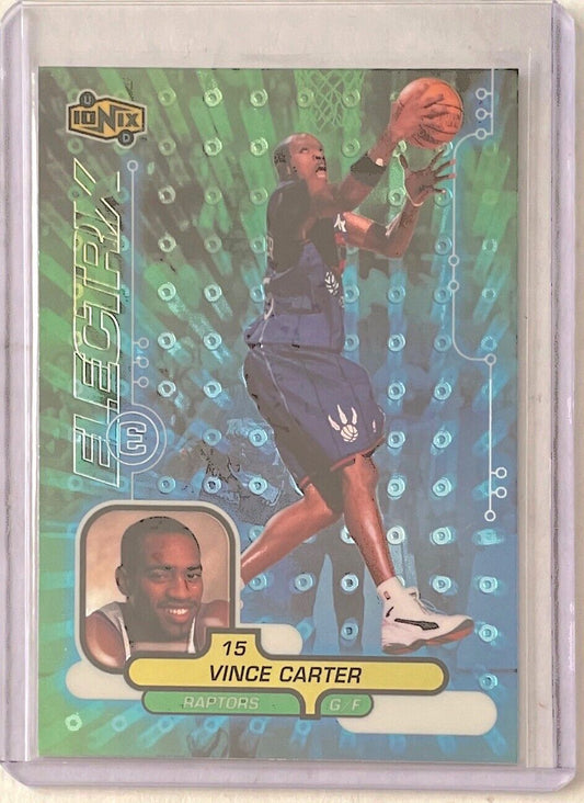 VINCE CARTER 1998-99 UPPER DECK IONIX ELECTRIX ROOKIE RC #65
