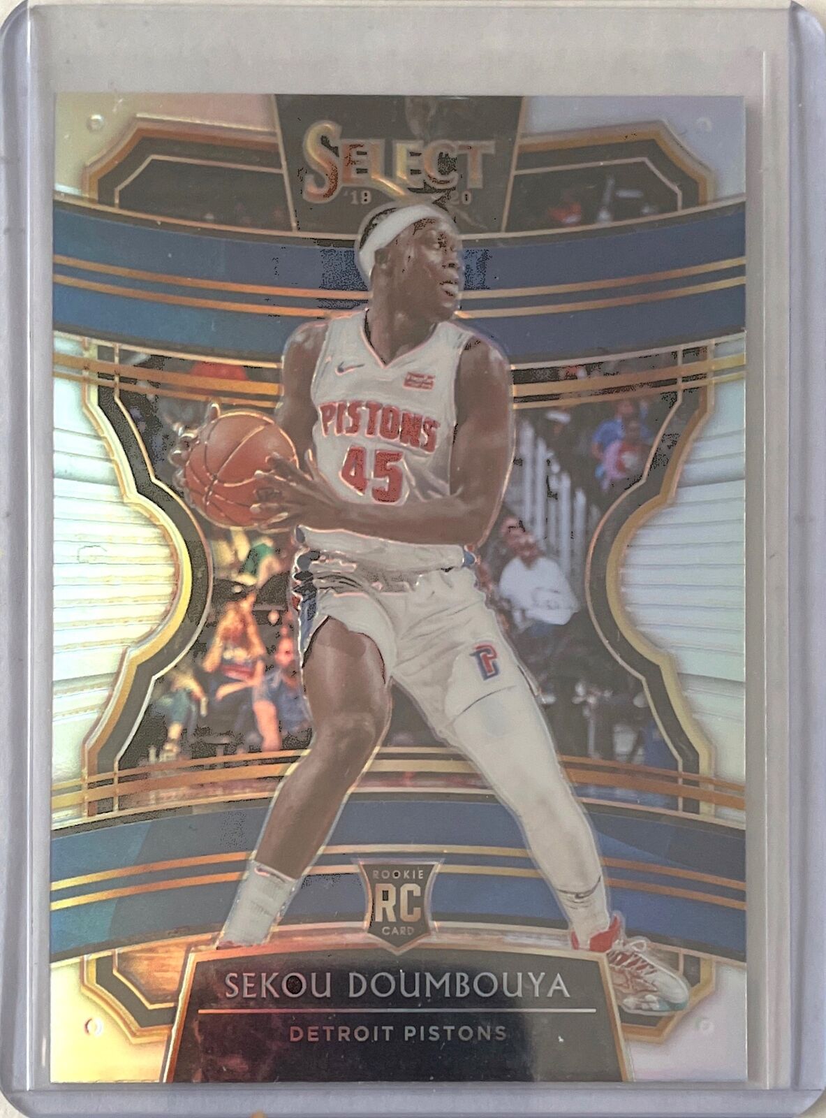 SEKOU DOUMBOUYA 2019-20 SELECT CONCOURSE SILVER PRIZM ROOKIE RC #71